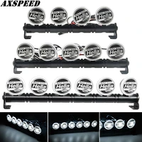 hella round bright led lamp roof light search lights for 110 traxxas trx4 axial scx10 wraith off road rc rock crawler car parts
