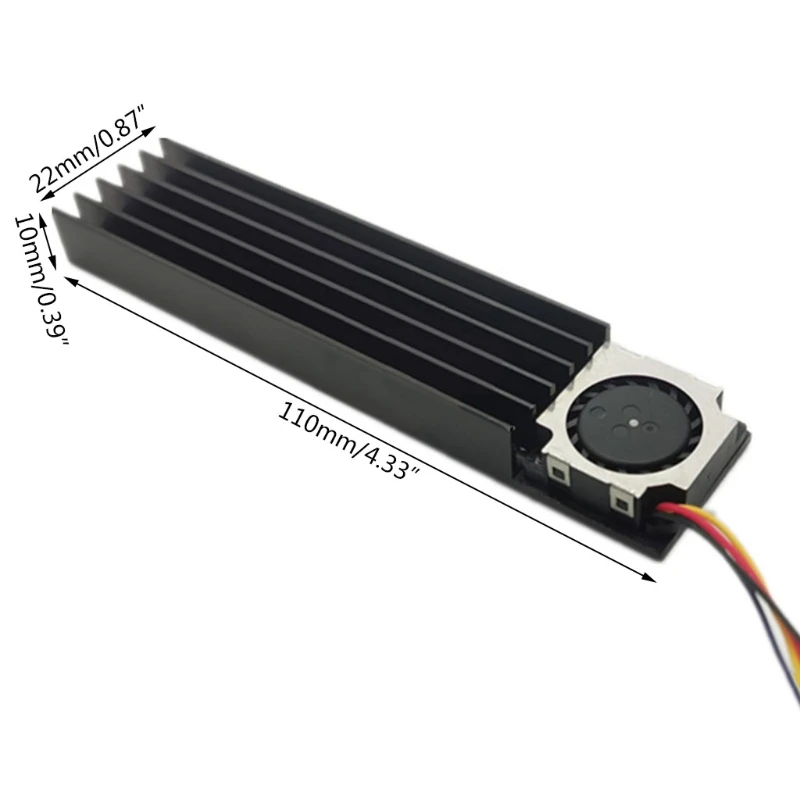 H052 M.2 2280 радиатор SSD подходящая термопрокладка для PCIE NVME SSD|Охлаждающие подставки
