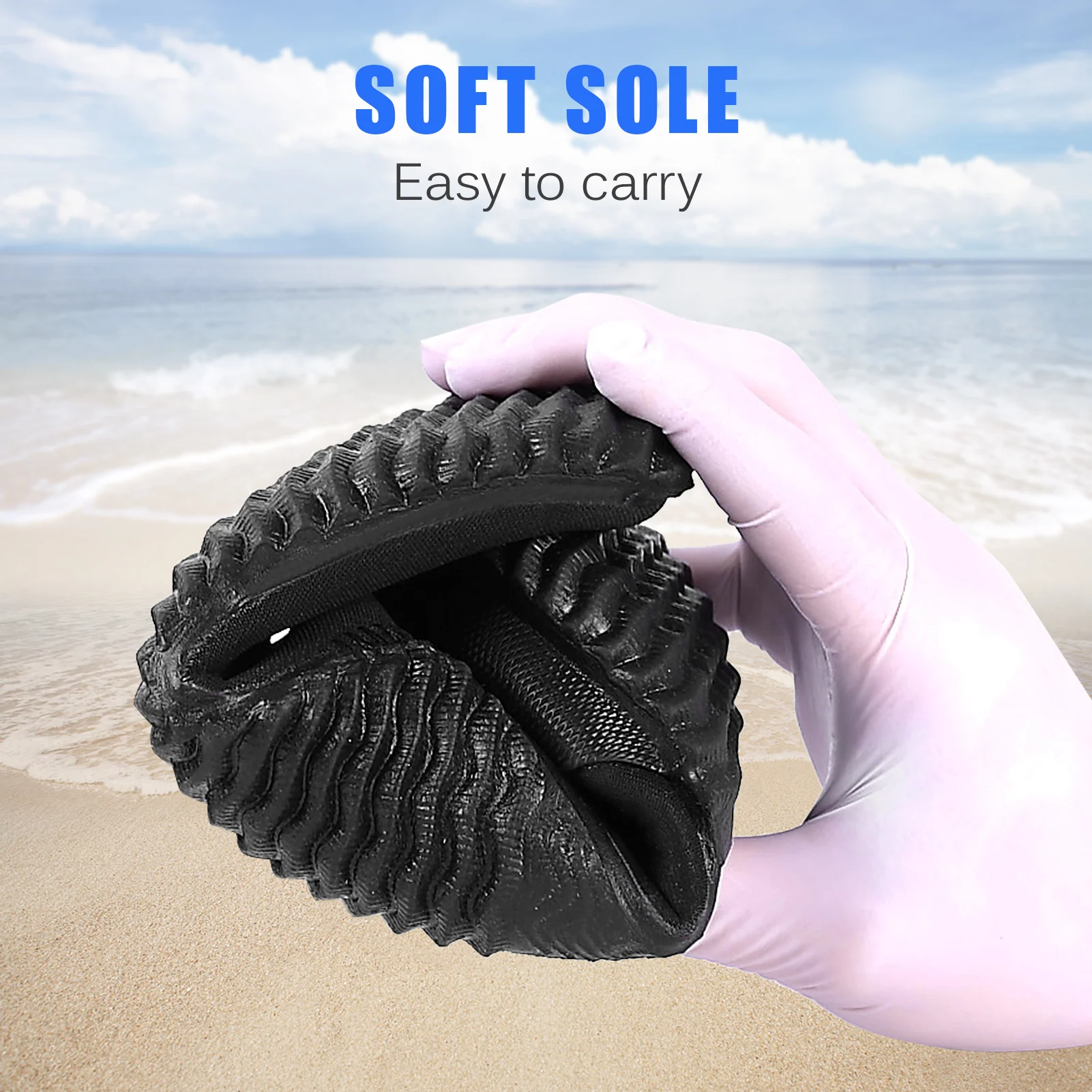 

Diving Shoes 4mm Neoprene Beach Water Shoes Thermal Wetsuit Boots Anti Slip Diving Shoes for Rafting Snorkeling Sailing Swimming