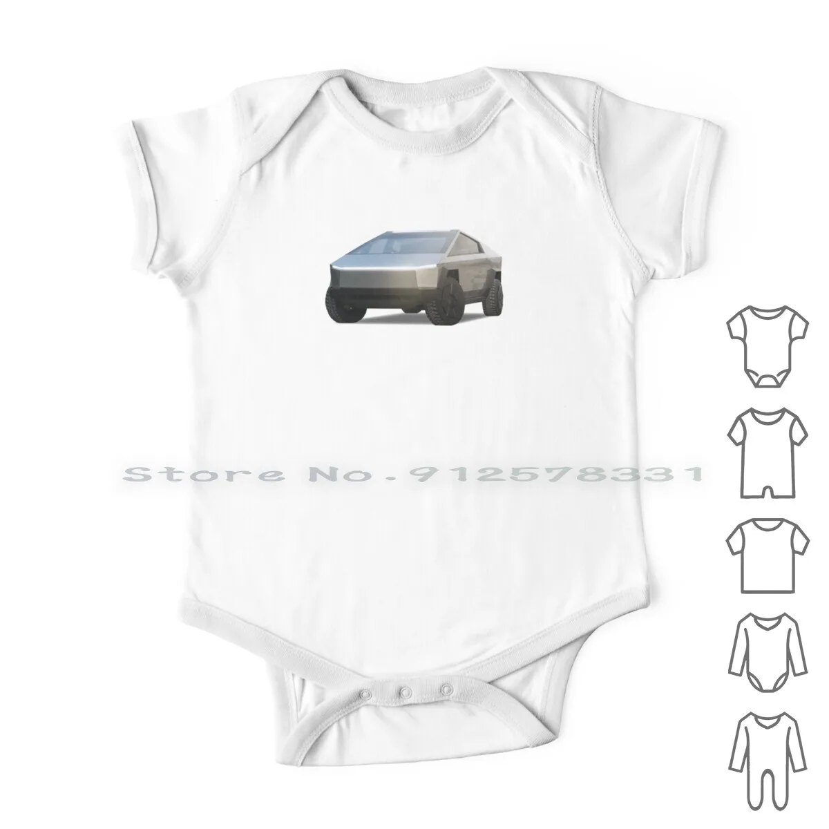 

Tesla Cybertruck Newborn Baby Clothes Rompers Cotton Jumpsuits Elon Musk Tesla Cybertruck The Boring Company Spacex Joe Rogan