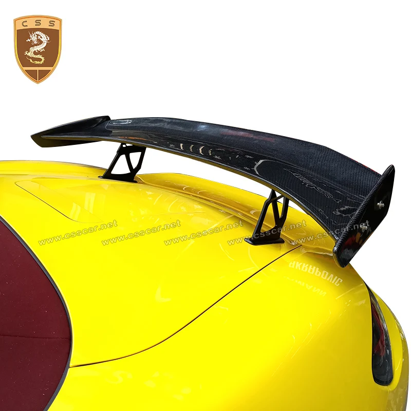 Задний спойлер из углеродного волокна для 17 Up Porsche 718 986 987 981 Cayman & Boxster GT4|Обвесы| |