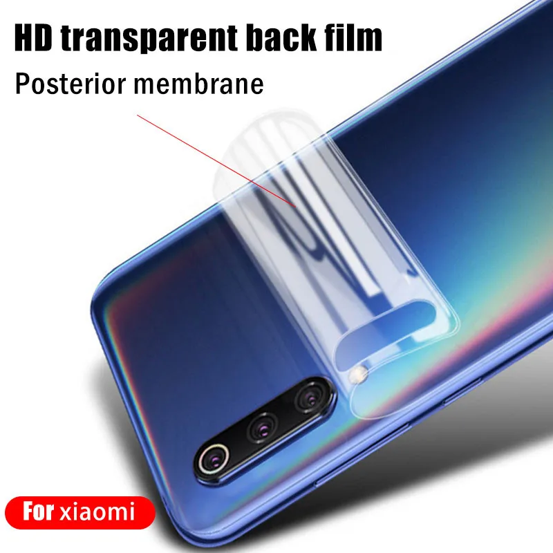 10D Передняя и задняя Гидрогелевая пленка для Xiaomi Redmi mi 9 9T 9 SE mi 8 Lite A2 A1 Защита экрана для Xiaomi mi 9 9T Pro не стекло