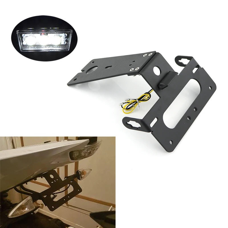 Кронштейн для держателя номерного знака Yamaha YZF R125 2014 2015 2016 2017 2021|Номерной знак| |