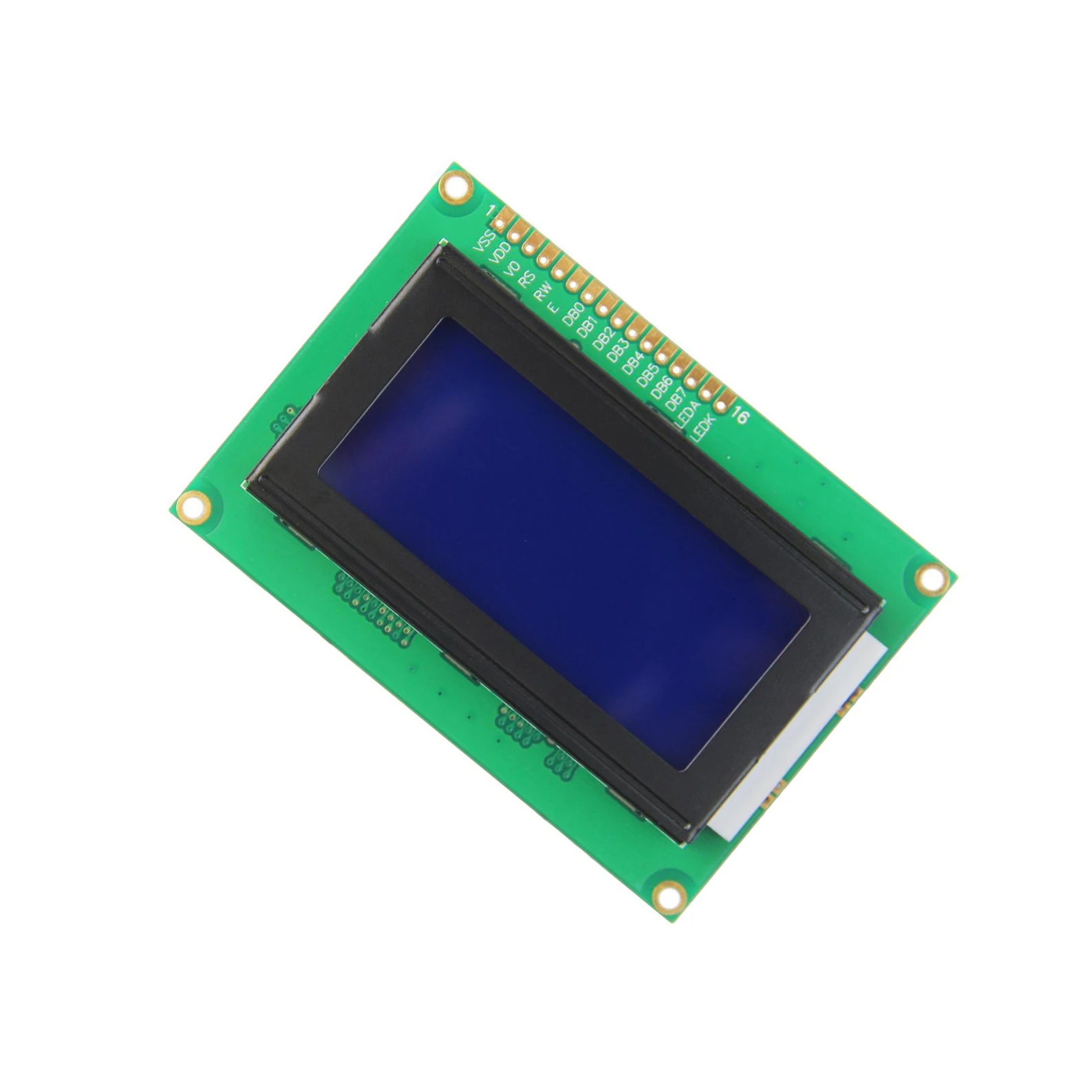 1604A lcd DC 5 V синий черный свет 16*4 16x4 символ 1604 цифровой Экран Дисплей Модуль платы