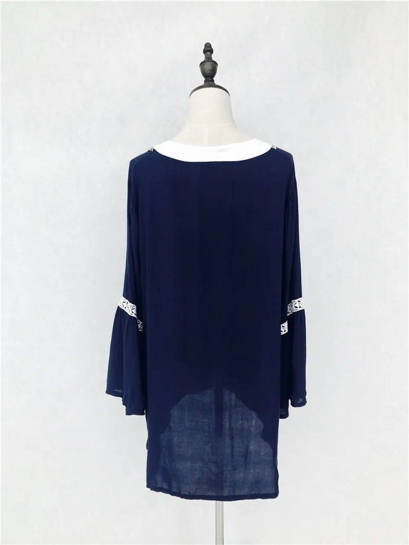 Женский купальный костюм с вышивкой накидка сексуальный кафтан Пляжная туника