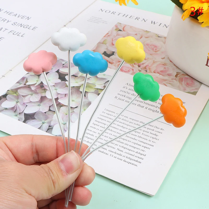 

6 шт./компл. Kawaii креативный кукольный домик Миниатюрный красочный шар Микро пейзаж аксессуары для кукол детские игрушки подарок