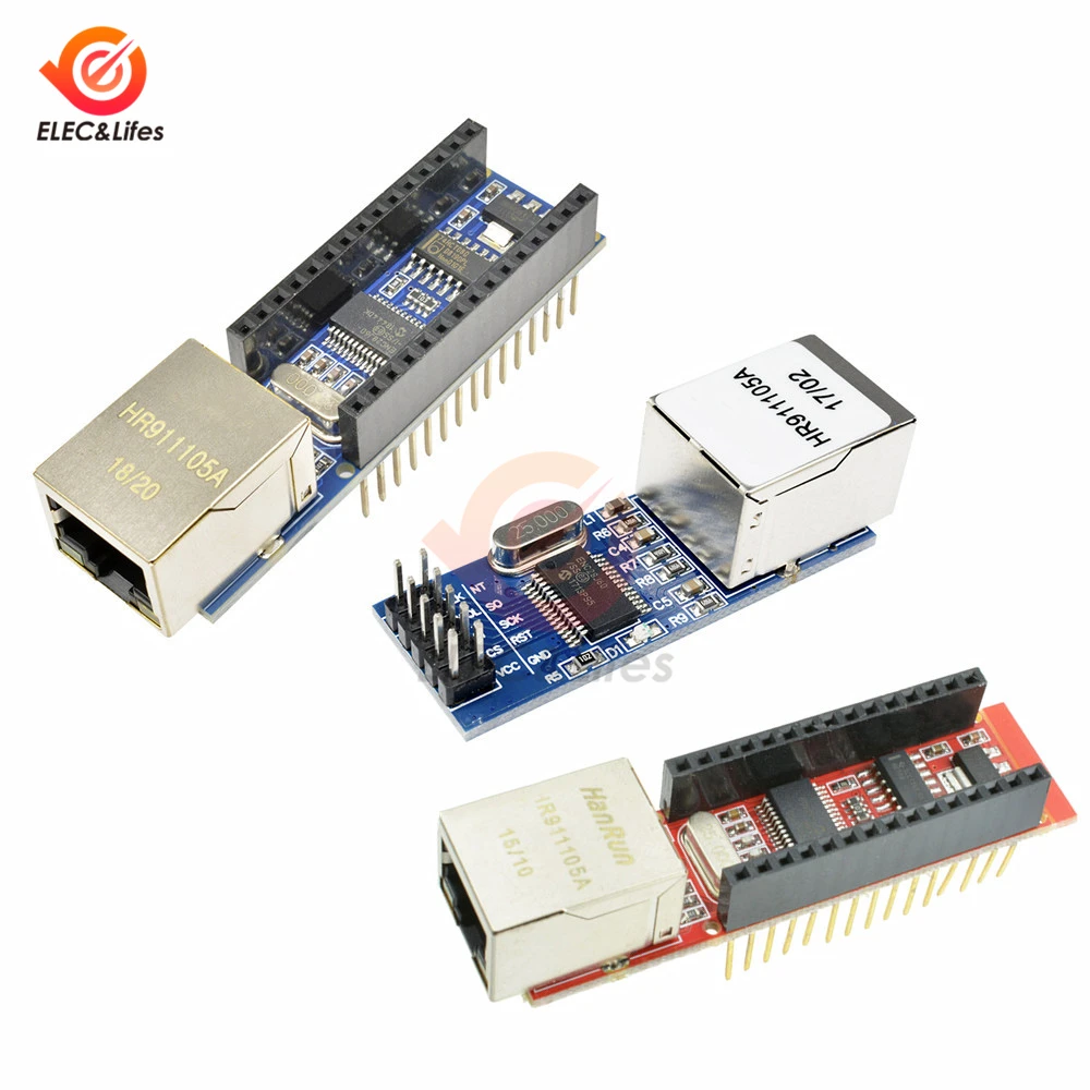 Мини модуль локальной сети ENC28J60/Ethernet экран для интерфейса Nano SPI сетевой
