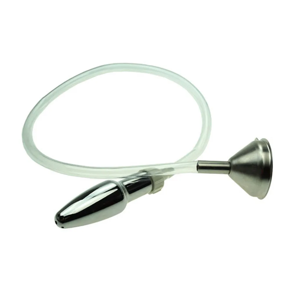 Металлическая Анальная клизма для мужчин и женщин вагинальный ирригатор воронка