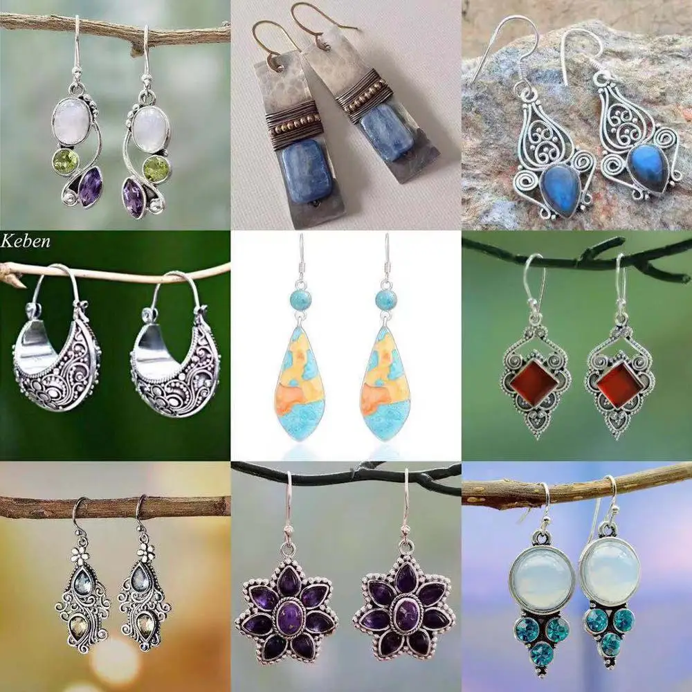 Стильные серьги-подвески из натурального лунного камня серебряные циркониевые