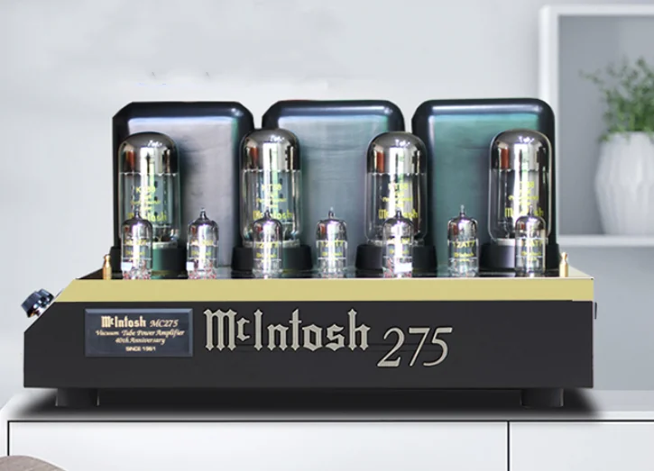 Трубчатый усилитель KT88 MC275 мощности копия HiFi Kt88 * 4 Push pull Class AB 75 Вт|Усилители