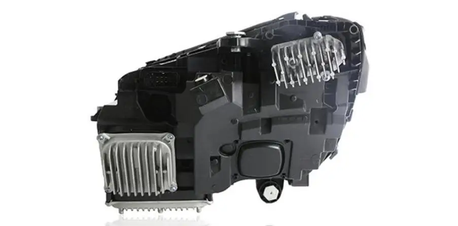 Автомобильный бампер фары W205 C Класс C180 C200 C260 C300 фасветильник 2015 ~ 2018y светодиодный