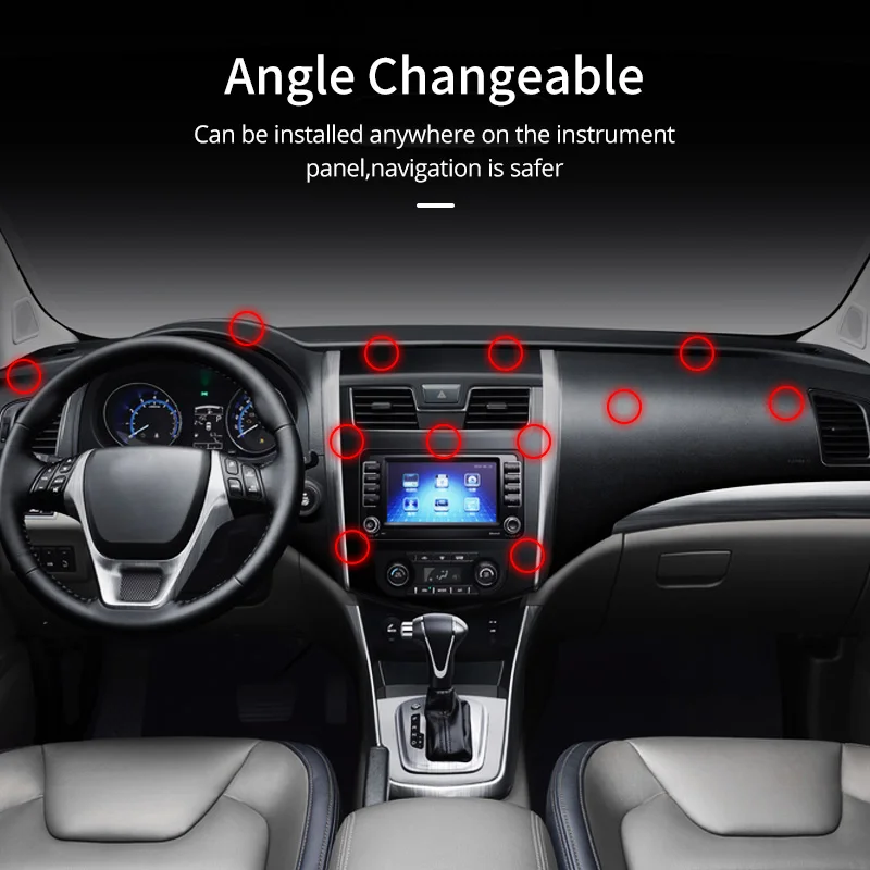 anmone magnetic car holder for iphone samsung mobile phone holder stand car air vent magnet mount gps support car phone holder free global shipping