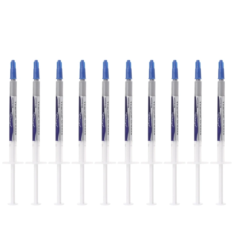 

10Pcs/Set HY510 Thermal Grease Compound Silicone CPU Heat Sink Cooling Paste
