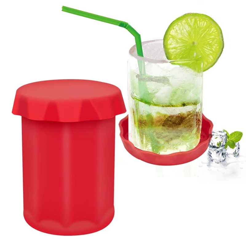 1 шт. большая силиконовая чашка для красного льда большой кубик заморозки сделай