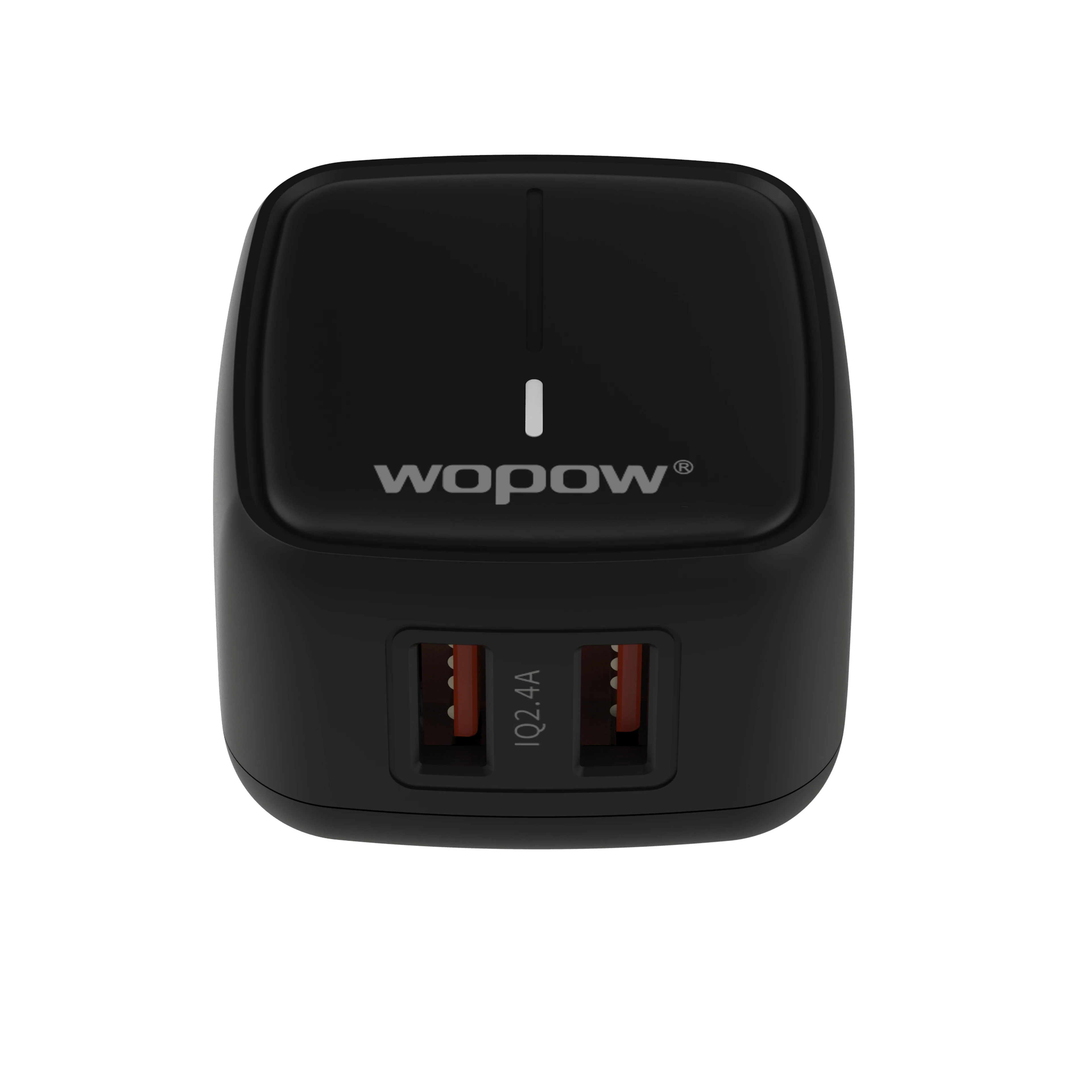 WOPOW Dual USB Charger 12W PD2.4A Mini Portable Phone for iPhone 12 Earphone Android 94V0 Anti-fire Charging | Мобильные телефоны и