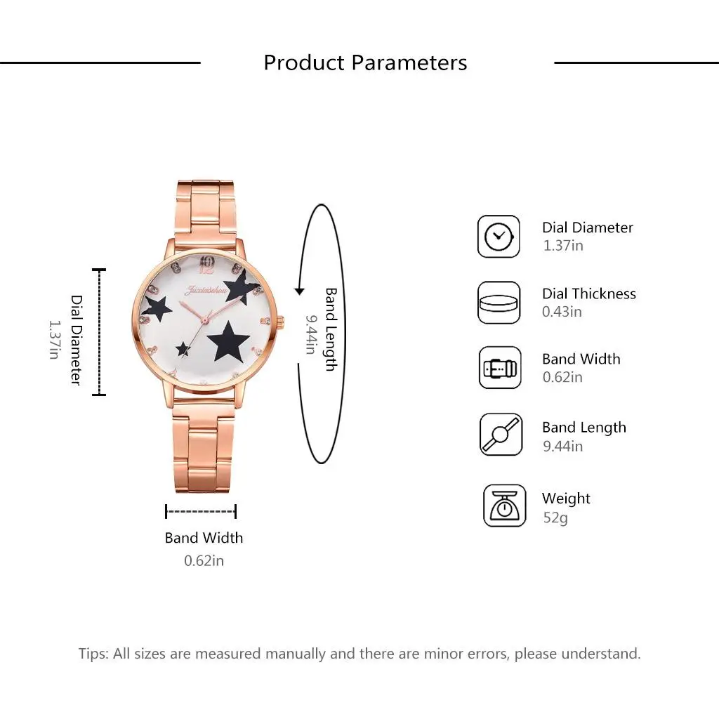 

Geometric Surface Fashion Women Quartz Watch Simple Rose Gold Stainless Steel Female Clock Small Ladies Bracelet Wristwatches