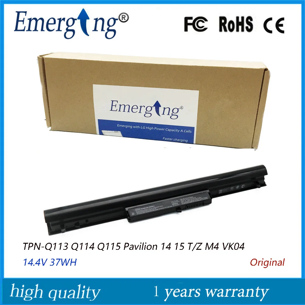 

14.4V 37WH Original Laptop Battery VK04 for HP Pavilion 242 G1 G2 HSTNN-YB4D M4