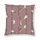 Наволочка для подушки с изображением английского бульдога, танцевального клуба, 40x40, Домашний Декоративный принт, наволочка для диванной подушки с изображением британского питомца