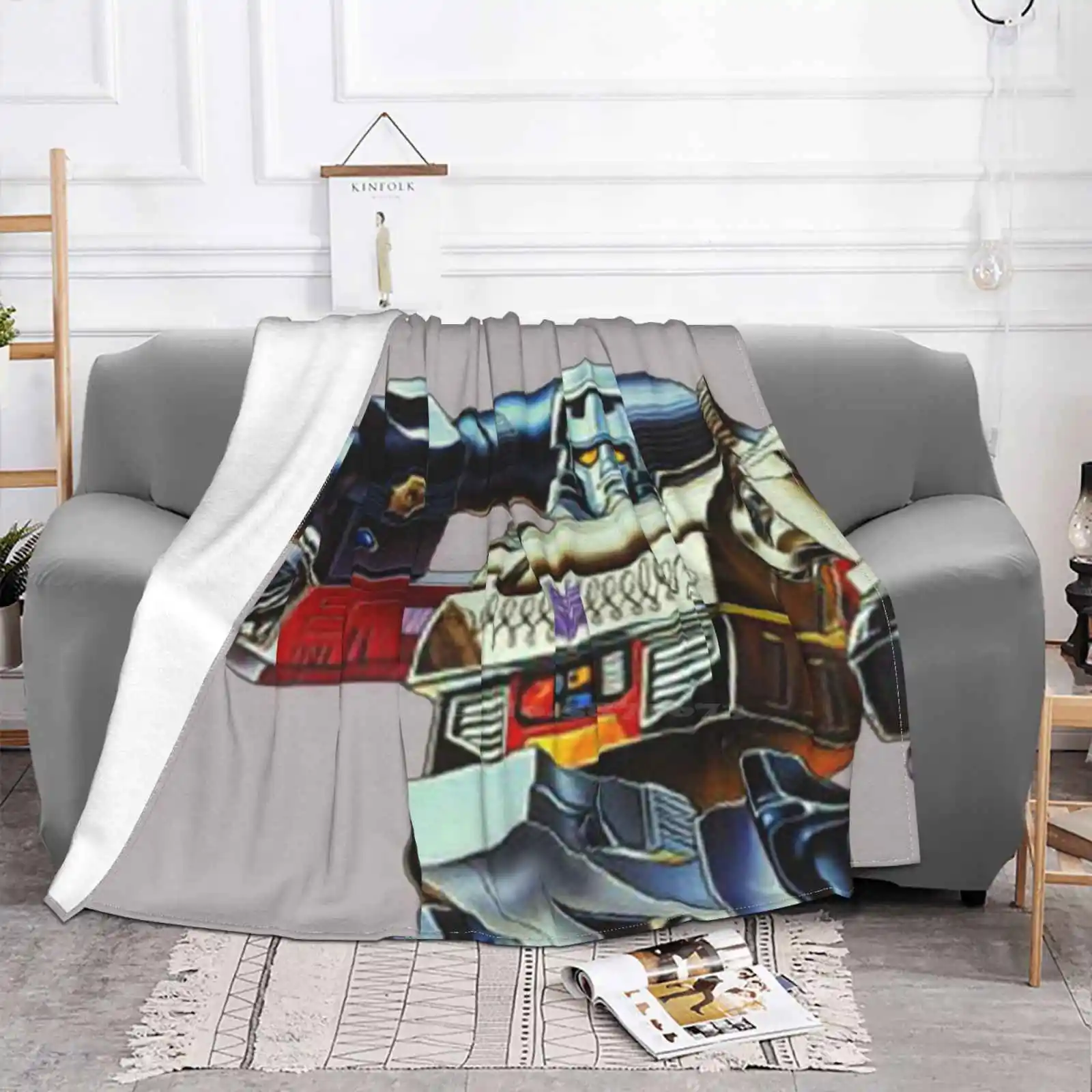 Megatron лидер продаж домашнее фланелевое одеяло для дома | Дом и сад