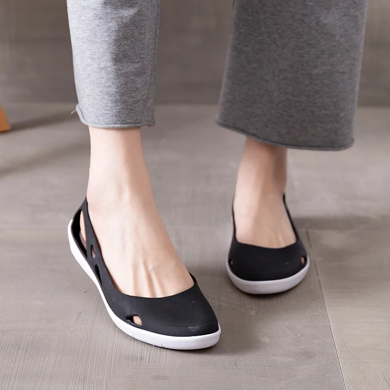 New Women Summer Sandals Platform Fashion Shoes 2021 New Fashion Sandal 3.5cm Sandalias Non-slip Black Basic Chaussure Femme