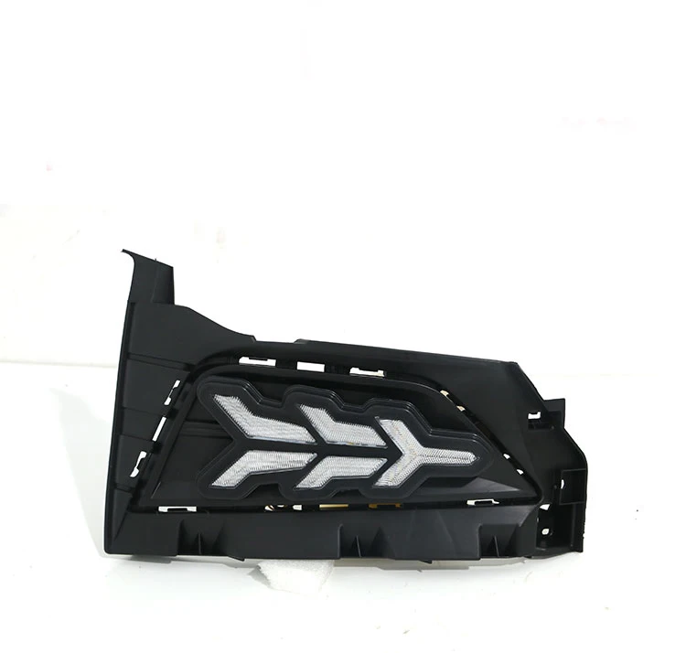 

eOsuns led drl daytime running light for Volkswagen polo 2019 with Dynamic moving yellow turn signal and blue night light