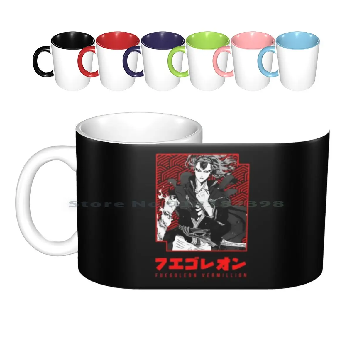 Керамические кружки Fuegoleon verмиллионов с изображением черного клевера манги, кофейные чашки, кружка для молока и чая, Fuegoleon verмиллионов Mercedes oleona Керамические кружки Fuegoleon verмиллионов с изображением черного клевера манги, кофейные чашки, кружка для молока и чая, Fuegoleon verмиллионов Mercedes oleona