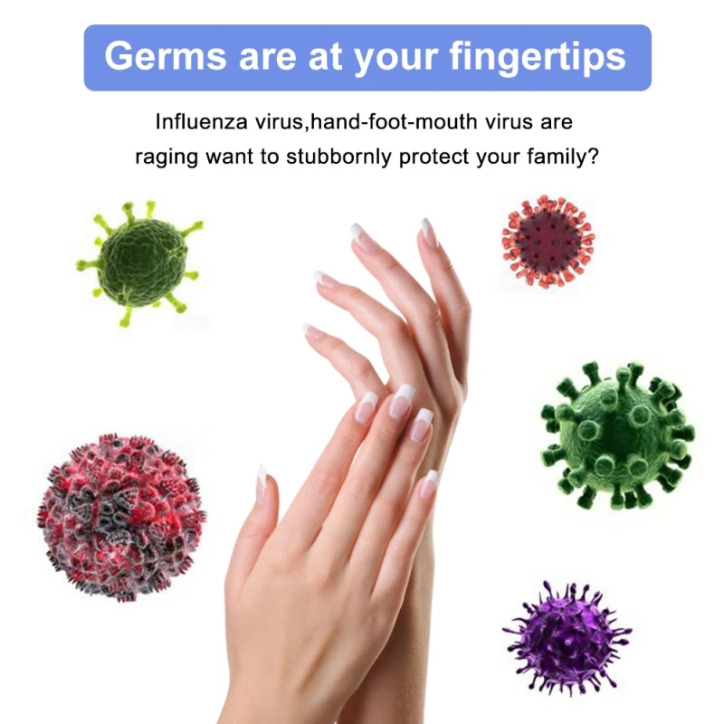 Портативный Дезинфицирующий Гель для рук 30 мл 75% бактериостатический гель жидкое