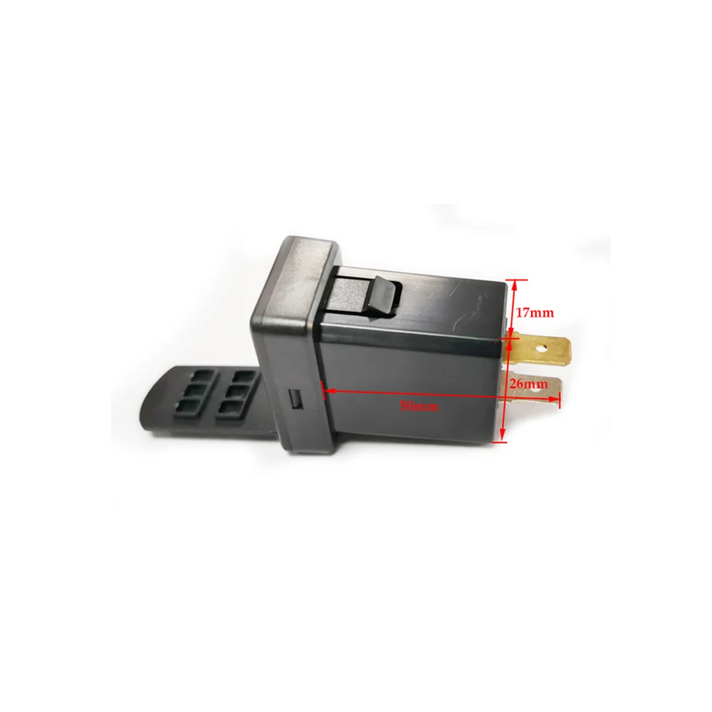Быстрое зарядное устройство 3 0 розетка с зеленым светодиодом двойное USB для Toyota