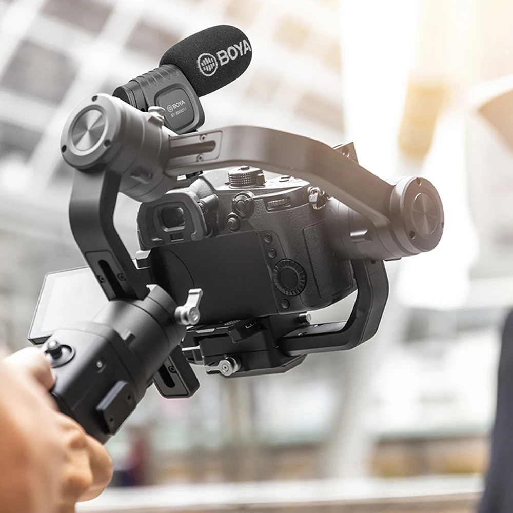 BOYA BY-BM3011 кардиоидный микрофон на камеру для DSLR Nikon Canon видеокамера телефон с 3 5 мм