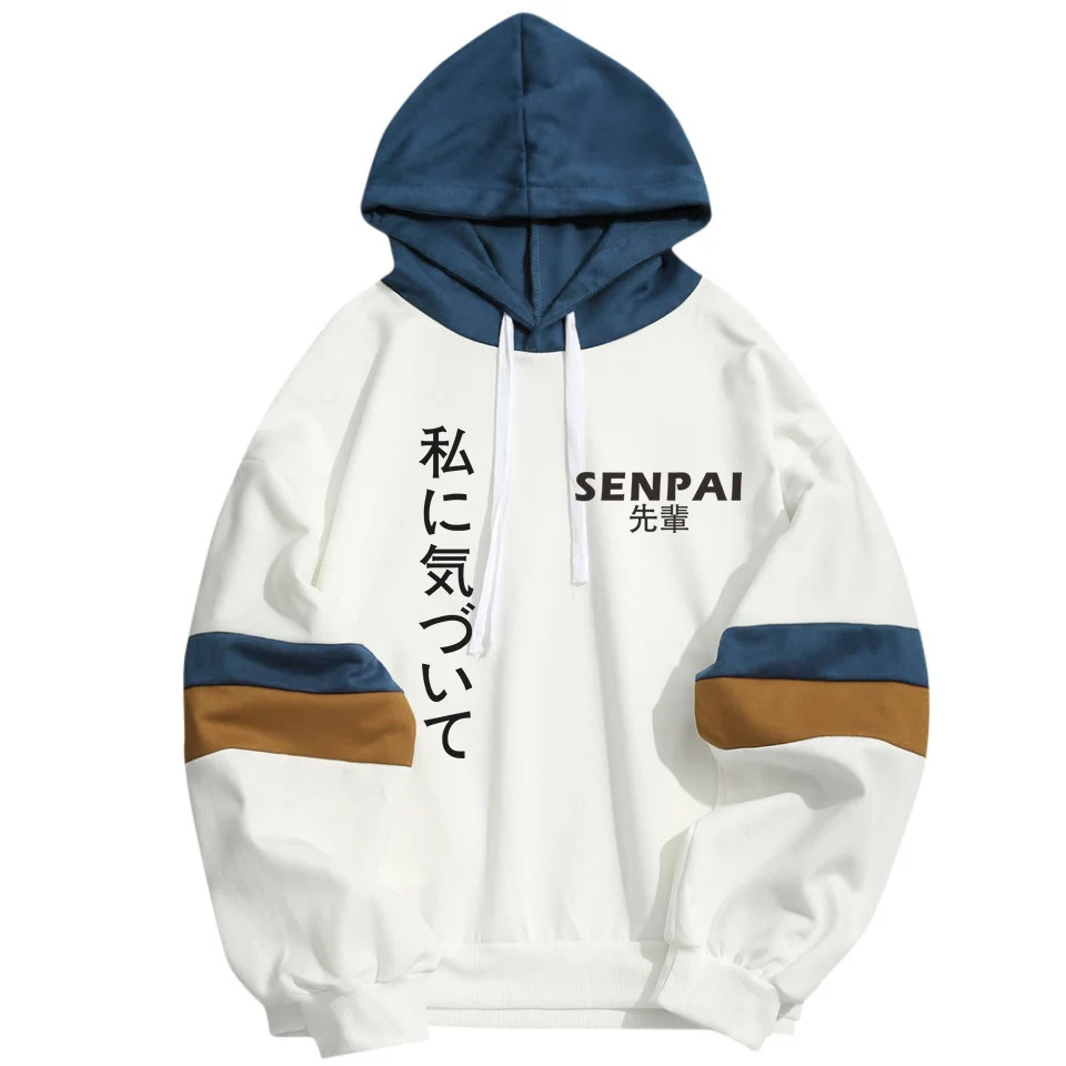 Уличная японский семпай дизайн Для мужчин женщин унисекс - Цена: 