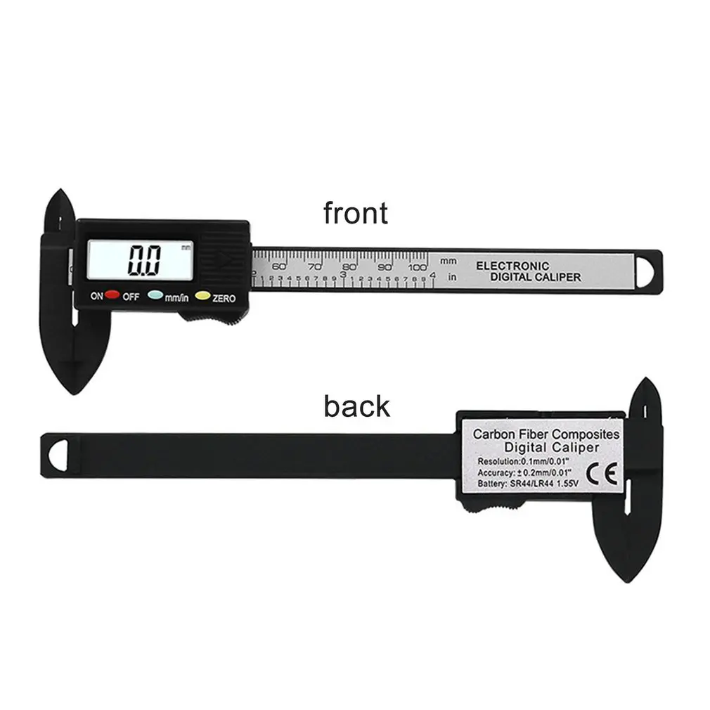 Мини электронный цифровой штангенциркуль 0-100 мм измерительный инструмент Калибр