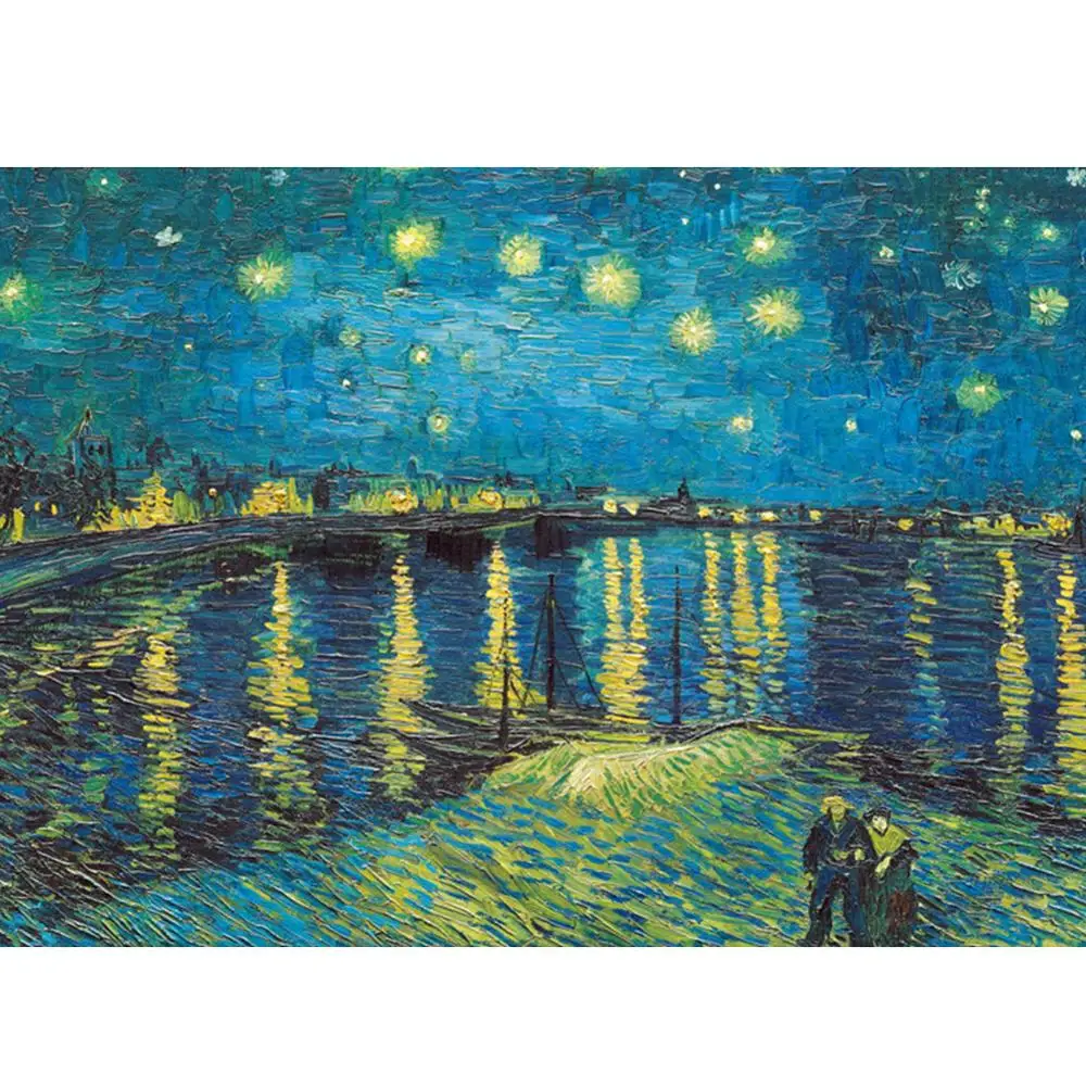 DIY 5D полный дрель алмазов картина Наборы Ван Гог Звездная ночь Алмазная вышивка