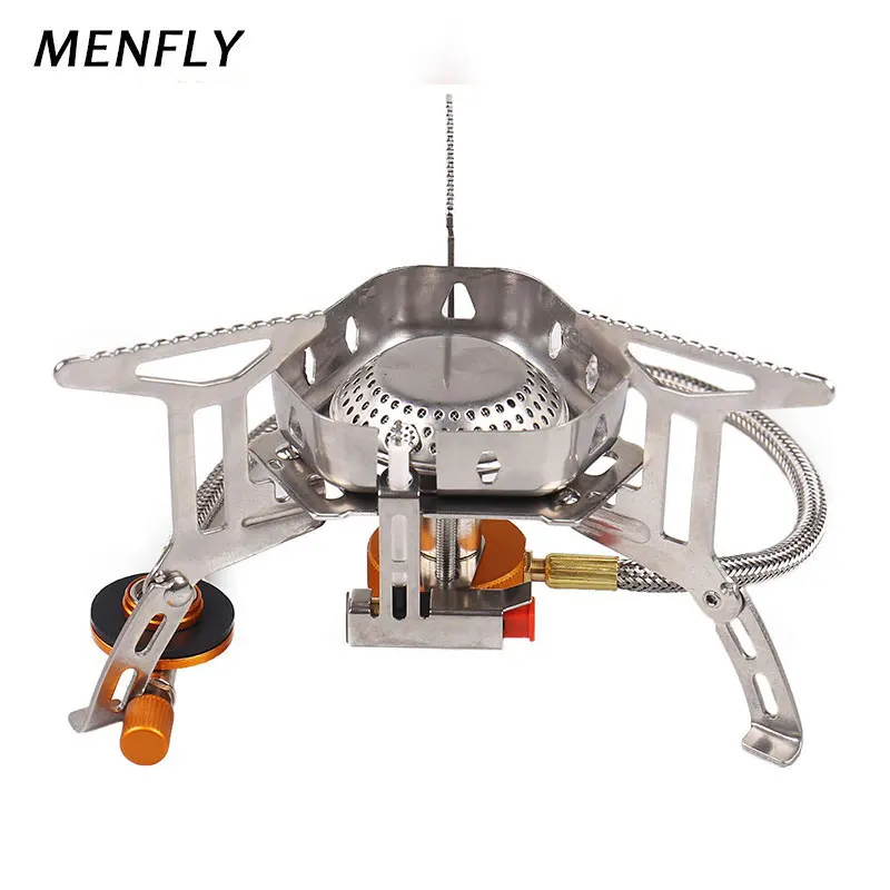 Газовая плита MENFLY для приготовления пищи на природе ветрозащитные плиты