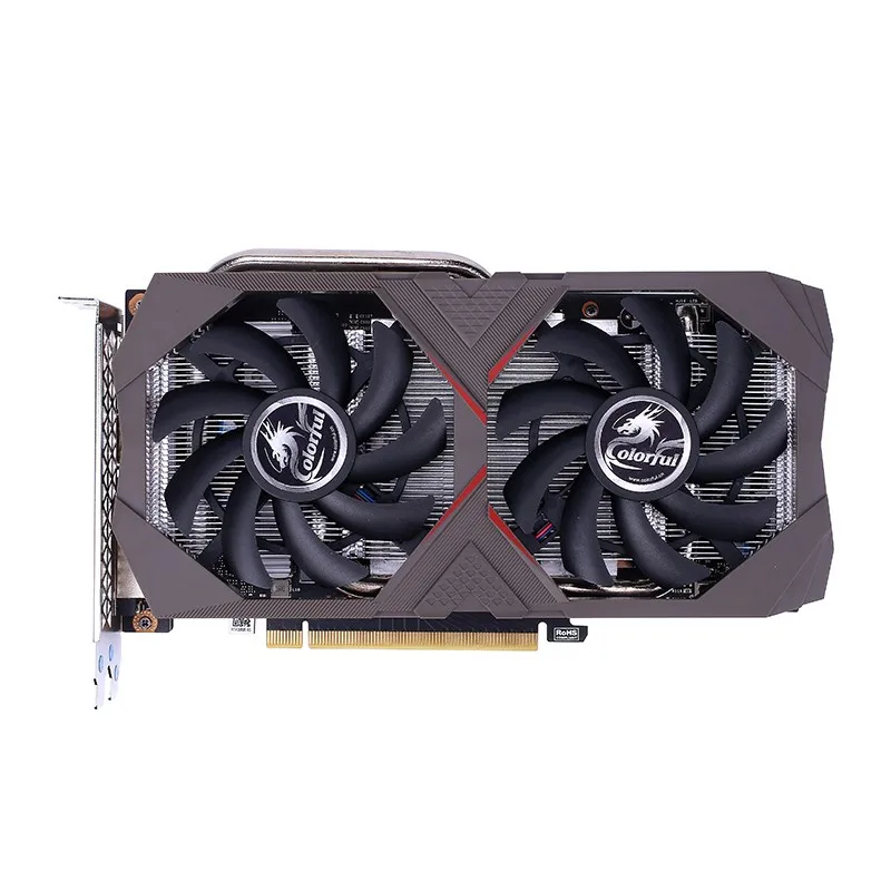 Цветная видеокарта NVIDIA GeForce RTX 2060 SUPER Gaming графическая карта 6 ГБ GDDR6 192 бит DP + HDMI DVI OC
