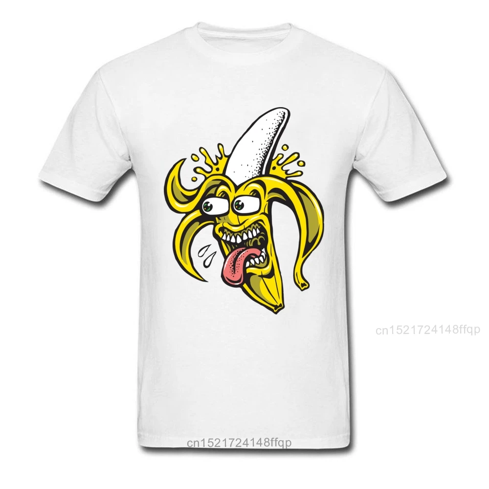 Забавная 2018 удивительная Мужская черная футболка с принтом бананов веселые