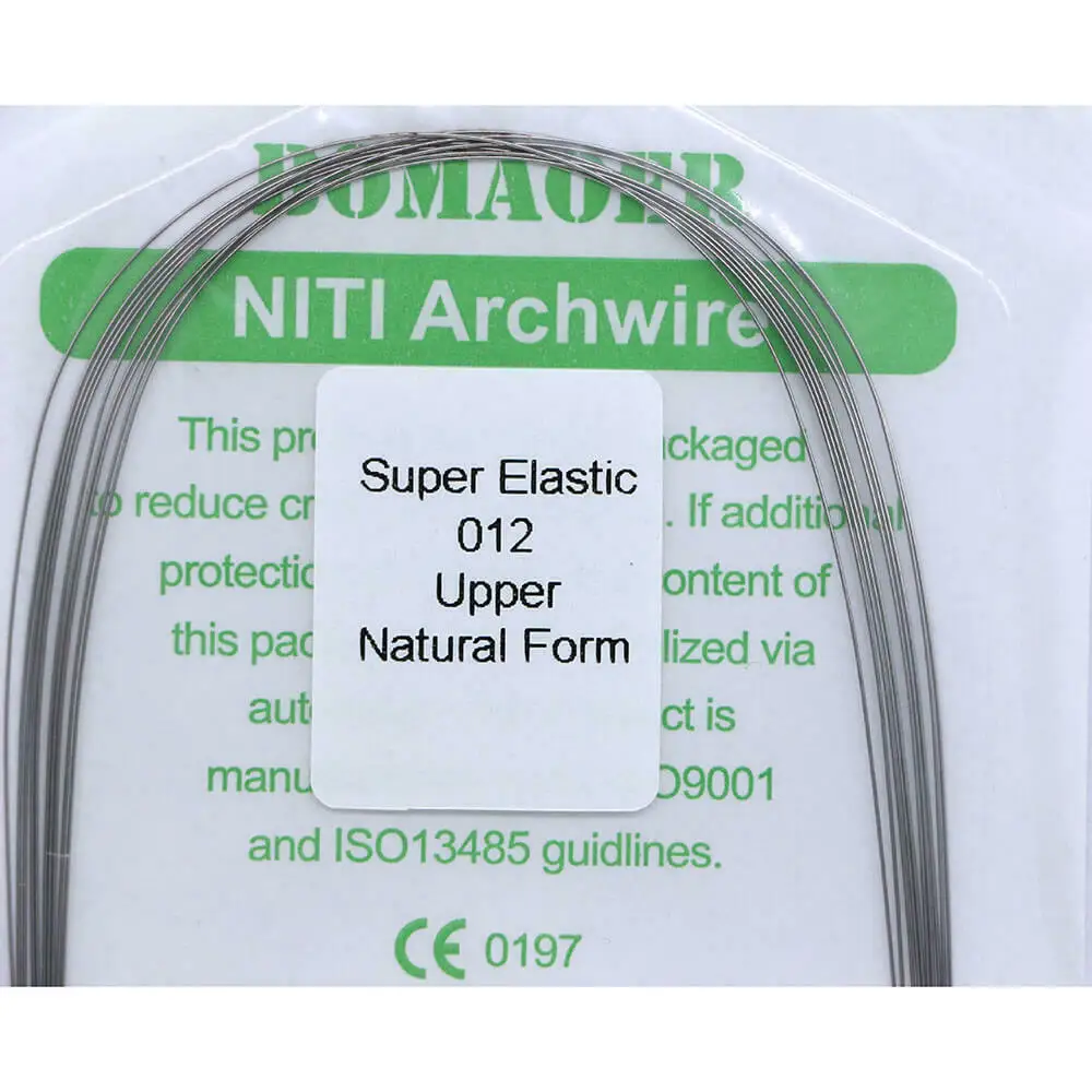 Ортодонтические арки Нитинола 5 упаковок супер эластичная Стоматологическая