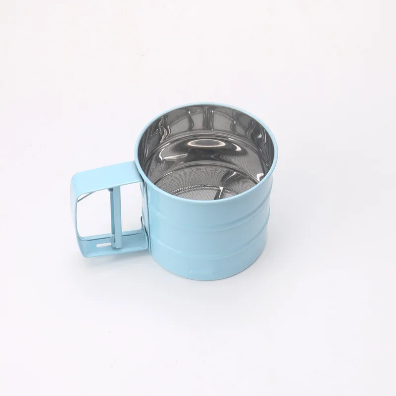 Ручной шейкер для муки сито из нержавеющей стали инструмент выпечки сахарной