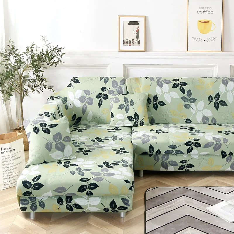 New Corner Sofa Cover Elastic Couch Cover For Sofa Sectional L Shaped Arm-sofa Cover Chaise Longue Stretch Sofa Slipcover