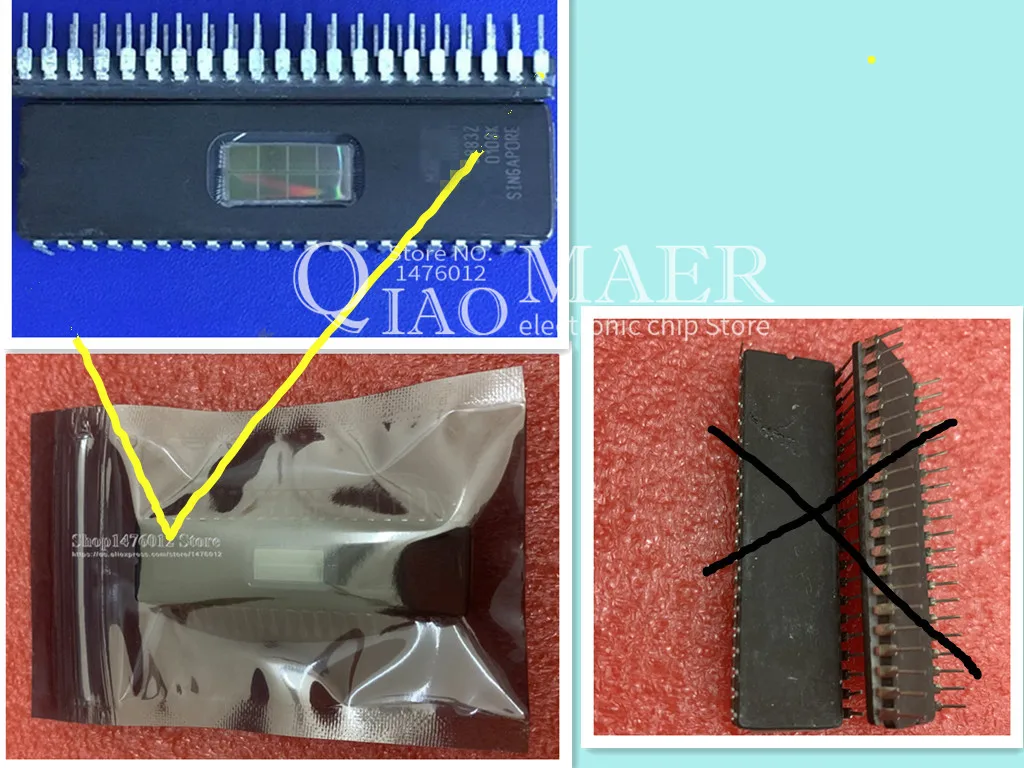 5 шт./лот M27C160-100F1 M27C160 27C160 Крис M27C160-120F1 M27C160-50F1 CDIP42 IC 1 M X 16 UVPROM 100 ns CDIP42