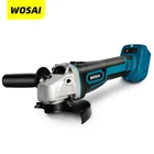 VVOSAI MT-серия электрическая бесщеточная угловая шлифовальная машина 20 в литий-ионная шлифовальная машина Полировочный режущий электроинструмент