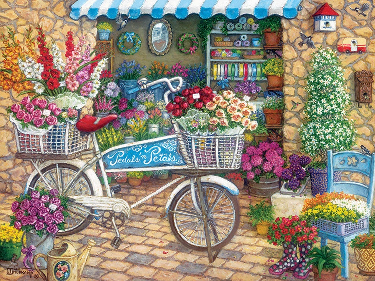 

Flowers House 5D 100% Full Drill Diamond Diamond Embroidery DIY Diamond Painting Cross Stitch Picture Rhinestones Diamond Mosaic