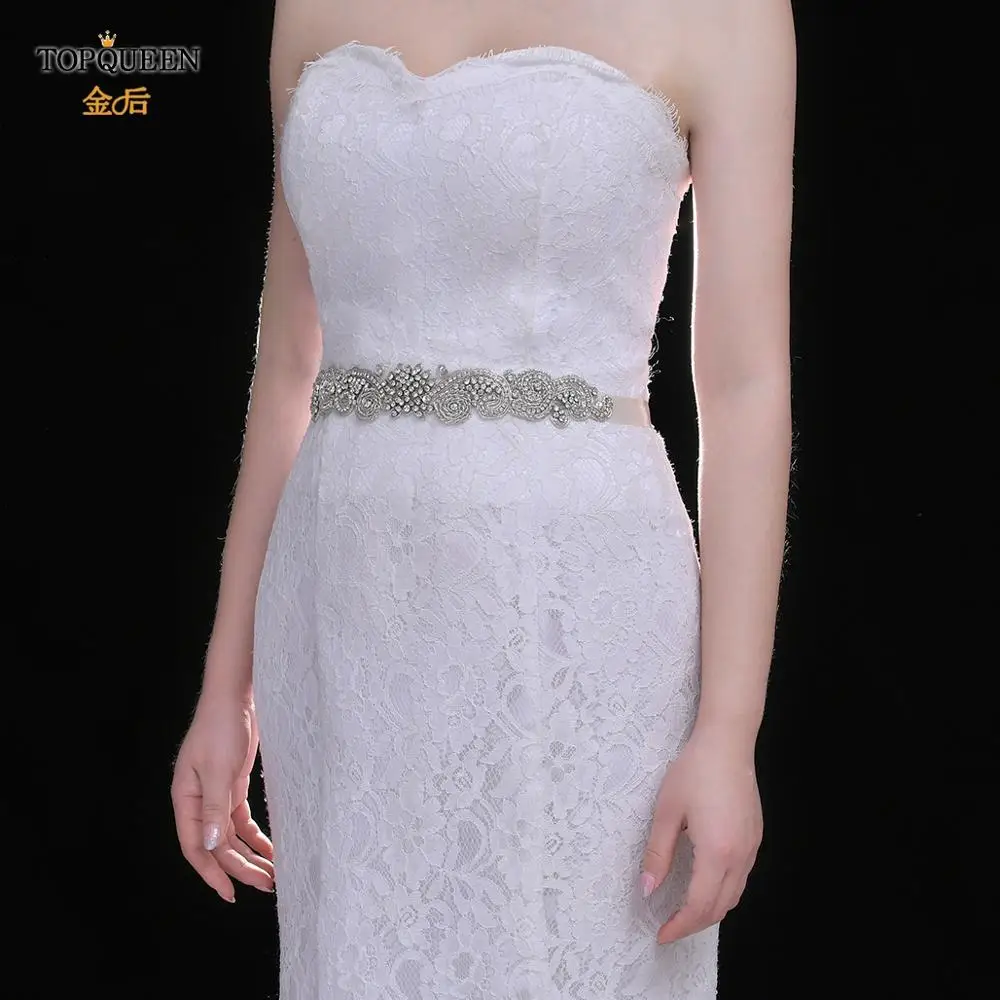 TOPQUEEN S366 королевская медаль Ремесло невесты ремень индийские Кружевные Свадебные