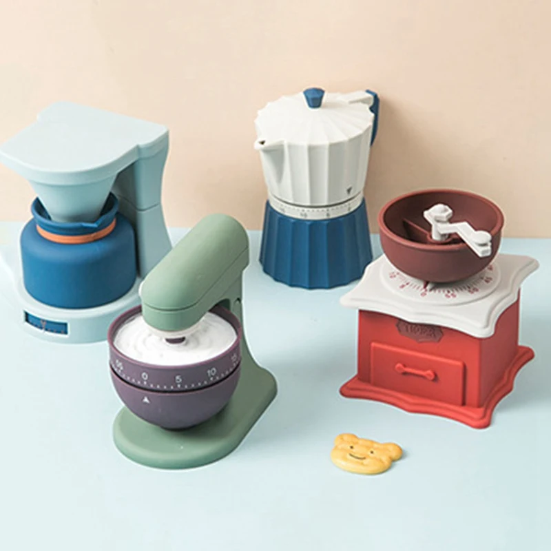 

Cartoon Shaped Kitchen Timer Home Kitchen Alarm Clock Countdown Machinery Electronic Timer Cooking Baking Frying