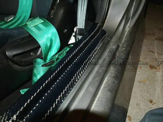 Для Niisan Silvia S15 OEM порог из углеродного волокна/пластина панель корпуса комплект