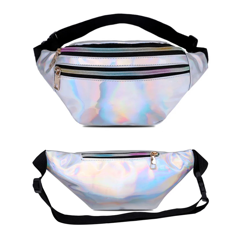 Женская поясная сумка модные сумки для девочек путешествий блестящая женская с