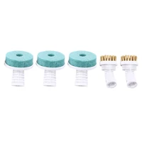5pcs for deerma dem zq600 zq610 handheld steam vacuum cleaner replacement parts brush head mold dust removal heads