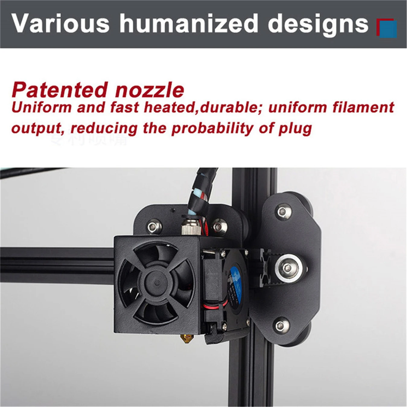 Billig MakerPi 3D Drucker Selbst-montage Aluminium Legierung Rahmen Große Druck Größe Diy Geistige Basis Impresora 3d принтер Imprimante 3d