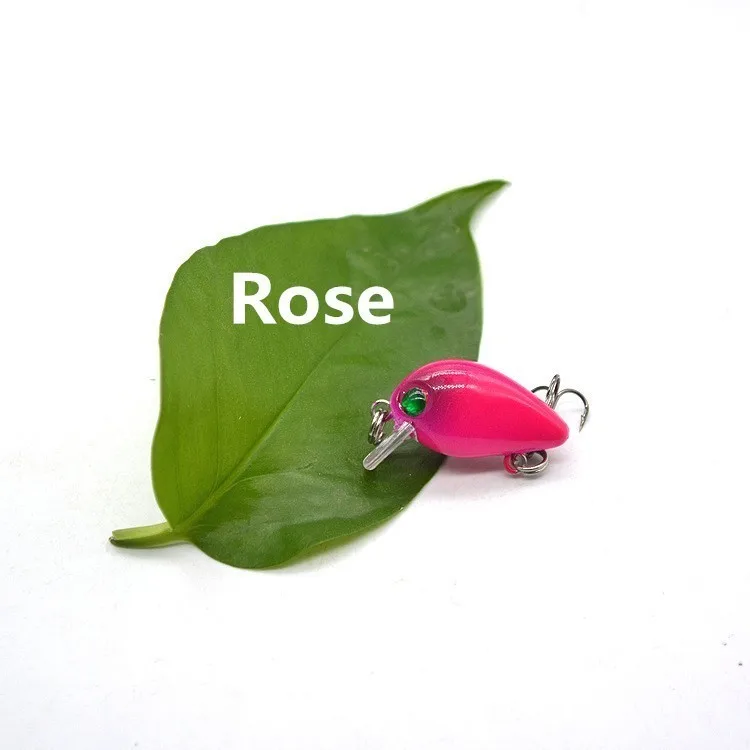 5 шт. рыболовная приманка 3 см 2 г искусственные мини приманки рыболовные снасти