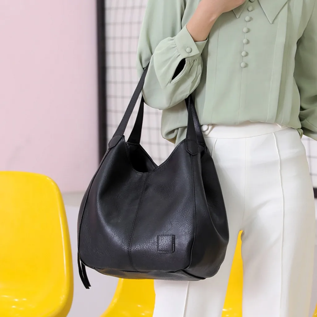Fashion Women Solid Color Tassel HnadBag Phone Bag Shoulder Shopping lady's messenger bag luxury Designer crossbody bags | Багаж и