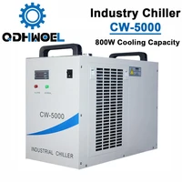 water industrial chiller 110v 60hz cw5000 dg for co2 laser engraving cutting machine
